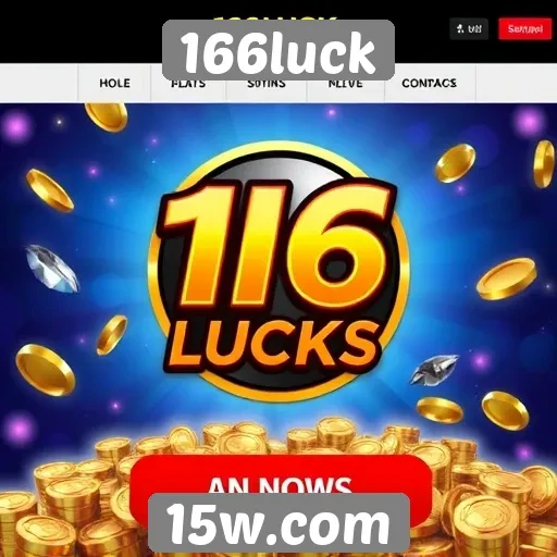 Ofertas e promoções frequentes do site 166luck