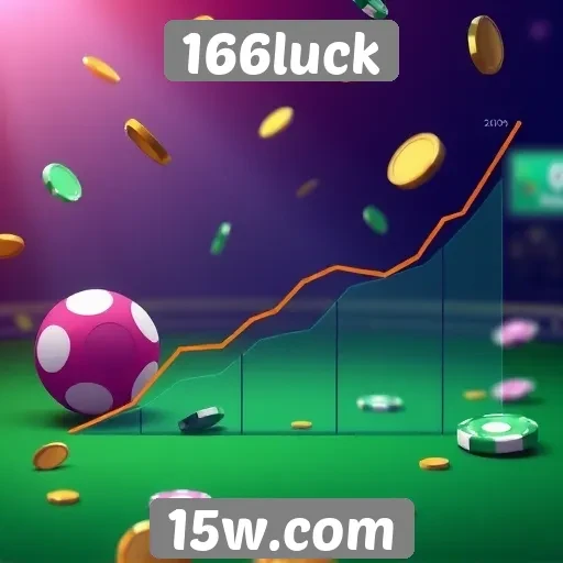 Histórico de popularidade do 166luck entre jogadores
